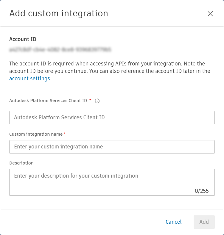 Add Custom INtegration